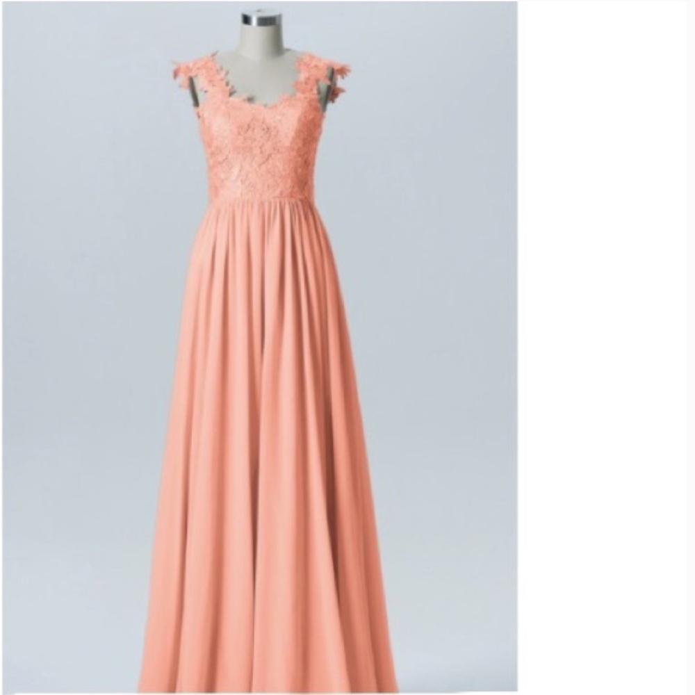 Peach Bridesmaid Dress